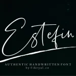 Estefin Script Font