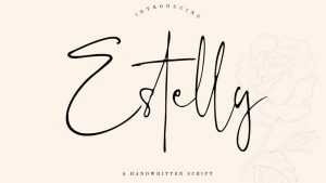 Estelly Signature Font › Fontesk