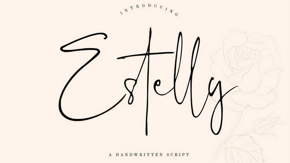 Estelly Signature Font › Fontesk