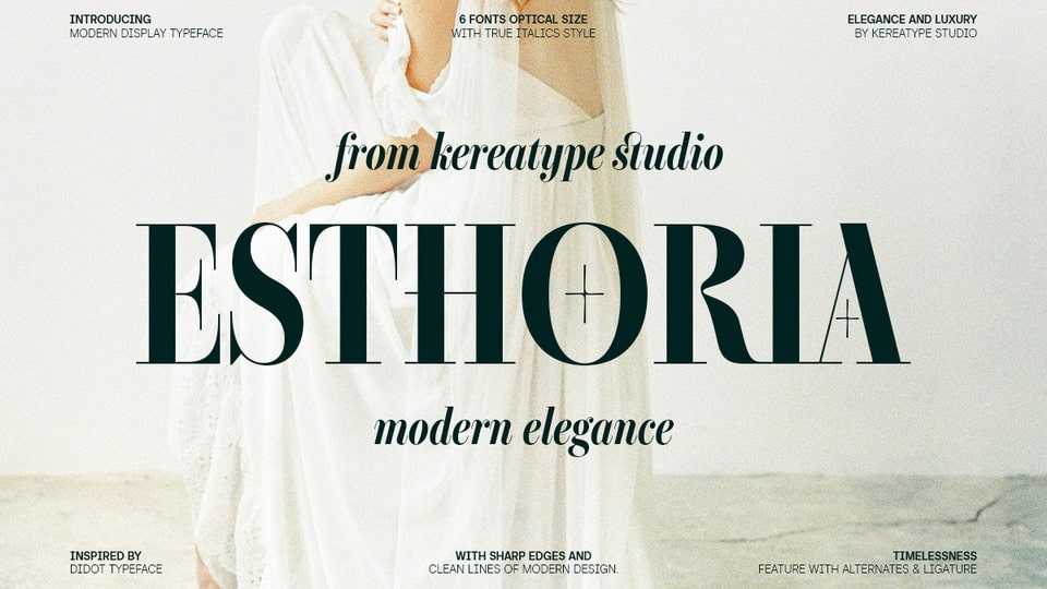 Esthoria Font › Fontesk