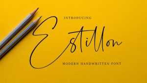 Estillon Font › Fontesk