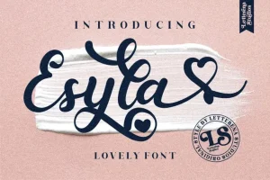 Esyla Script Font