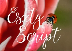 Eszty Script Font