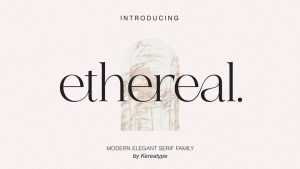 Ethereal Elegant Serif Font › Fontesk