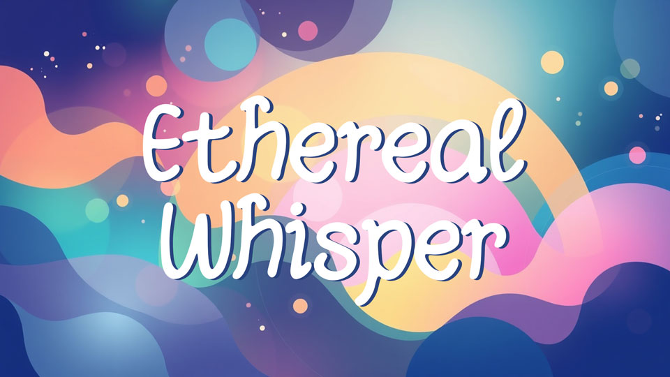 Ethereal Whisper Font › Fontesk