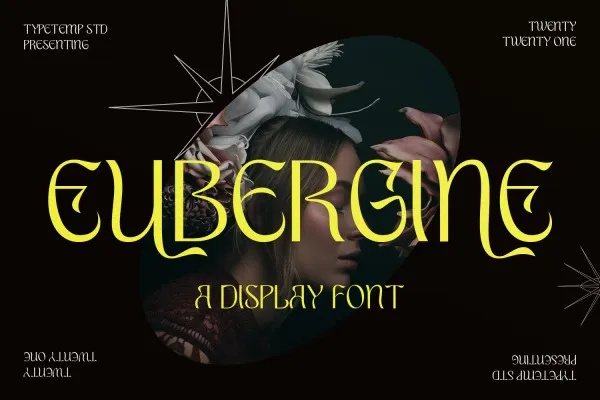 EUBERGINE Font