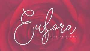 Eufora Script Font › Fontesk