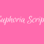 Euphoria Script - Fonte Grátis Euphoria Script