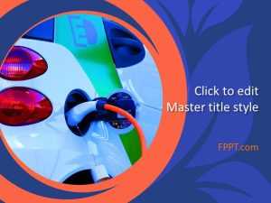 EV Charger PowerPoint Template