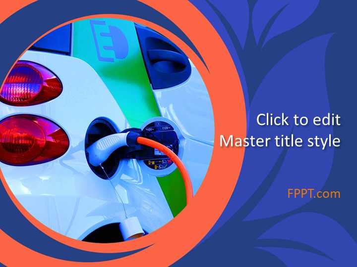 EV Charger PowerPoint Template