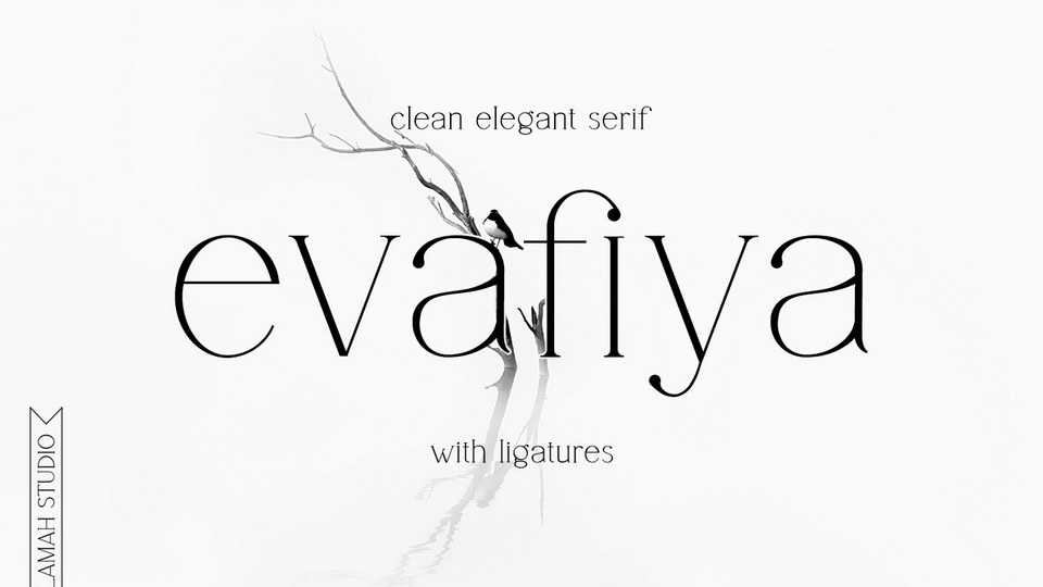 Evafiya Font › Fontesk