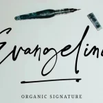 Evangelina Signature Font