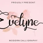 Evelyne Calligraphy Font