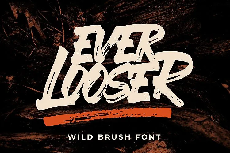 Ever Looser Brush Font