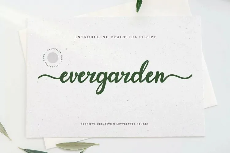 Evergarden Font
