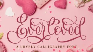 Everloved Script Font › Fontesk