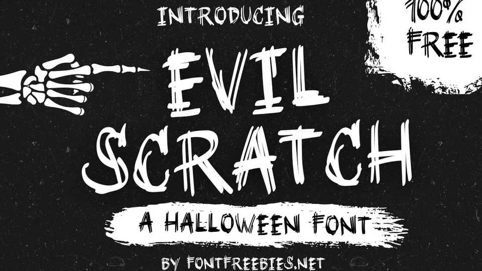 Evil Scratch Font › Fontesk