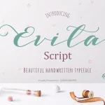 Evita Script Font