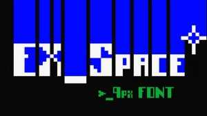 EX_Space Font › Fontesk