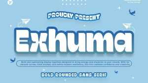 Exhuma Font › Fontesk
