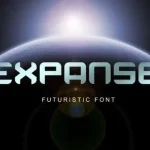 Expanse Display Font