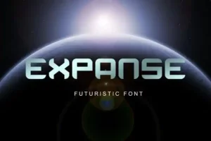 Expanse Display Font