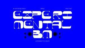 Experimental BM Font › Fontesk