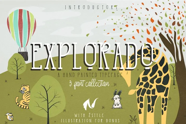 Explorado Font Family
