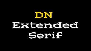Extended Serif Font › Fontesk