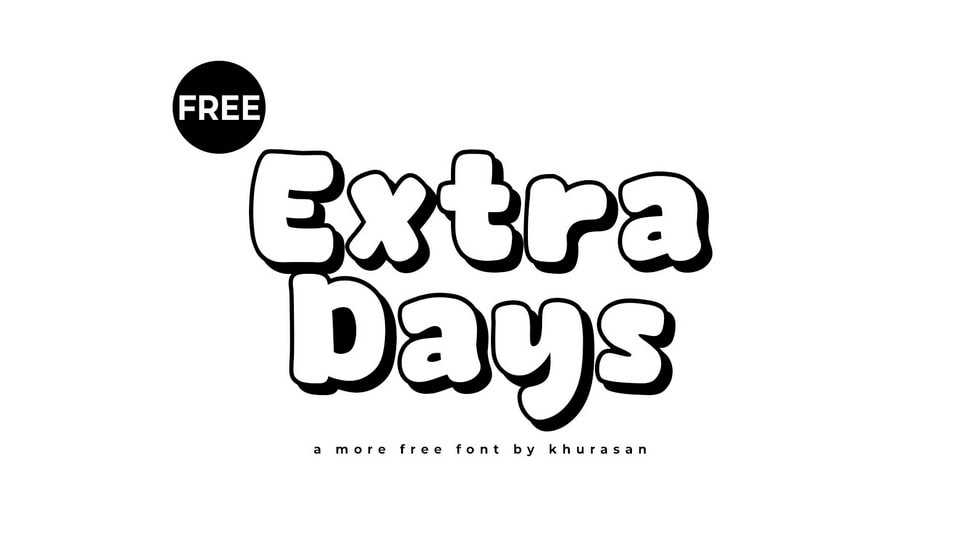 Extra Days Font › Fontesk