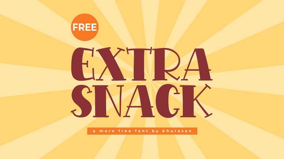 Extra Snack Font › Fontesk