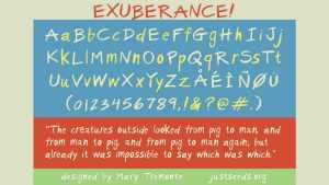 Exuberance Font › Fontesk