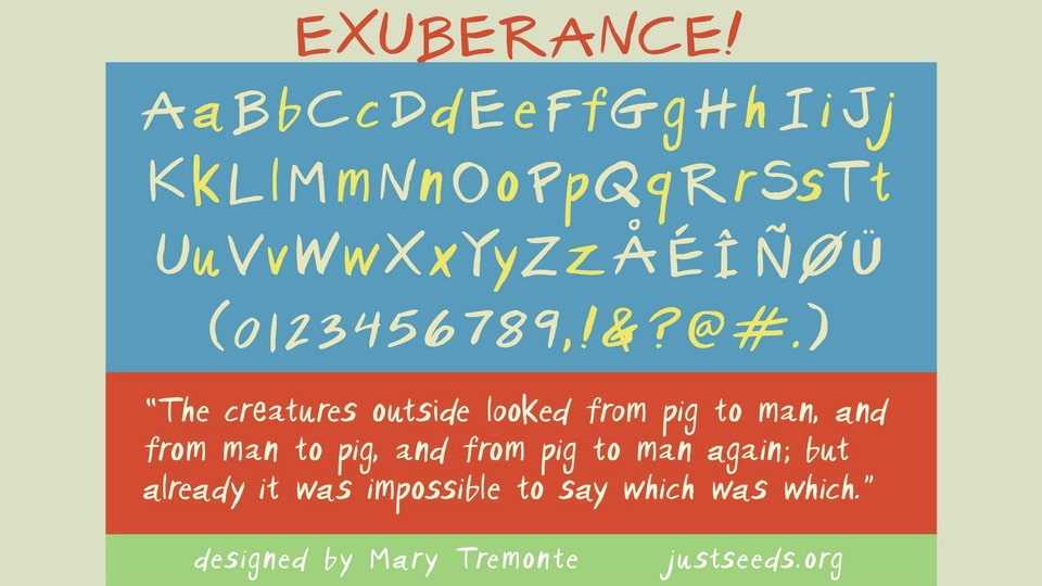Exuberance Font › Fontesk