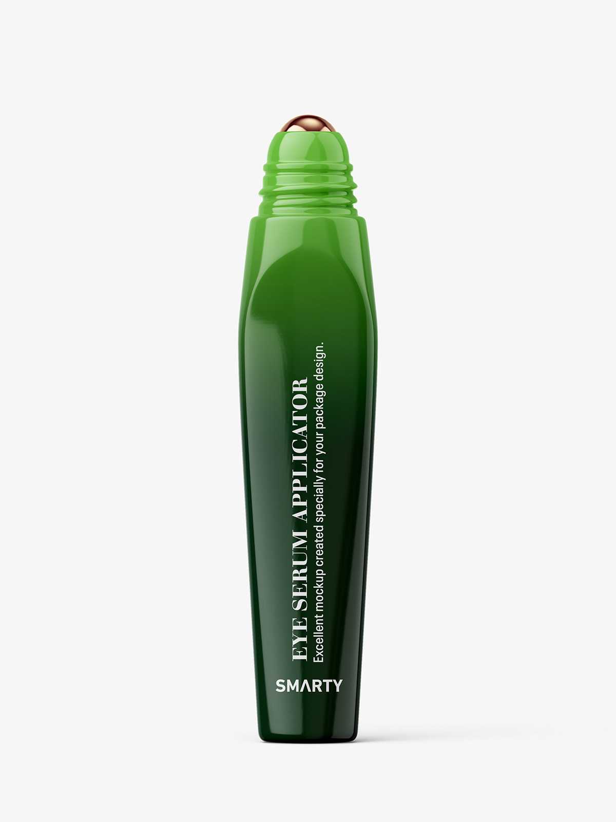 Eye serum applicator with roller ball mockup