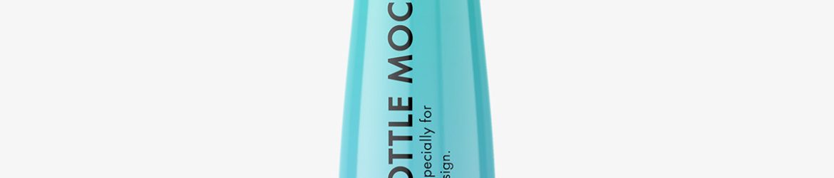 Eye serum bottle mockup