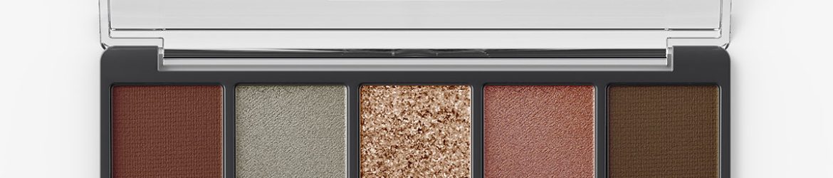 Eyeshadow mockup / 5 colors