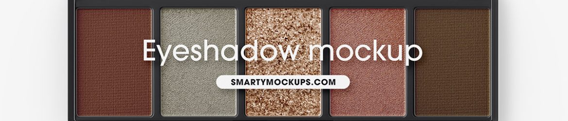 Eyeshadow mockup / 5 colors