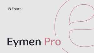 Eymen Pro Font › Fontesk