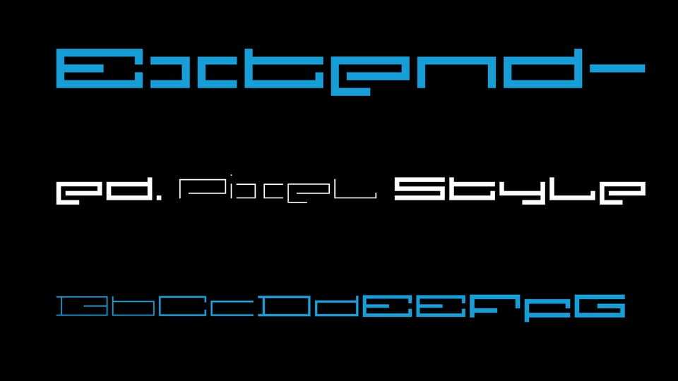 F Pixel Extended Font › Fontesk