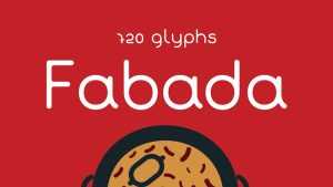 Fabada Font › Fontesk