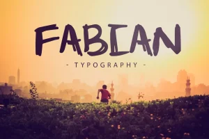 Fabian's name [Script Typeface]