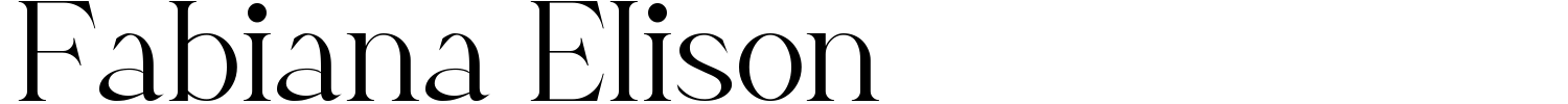 Fabiana Elison Font