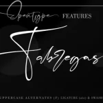 Fabregas Script Font