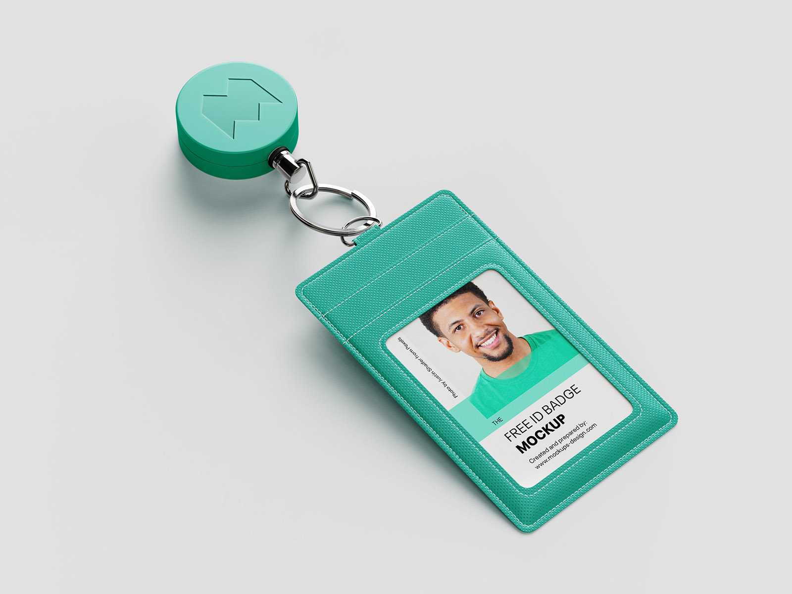 Fabric ID holder mockup
