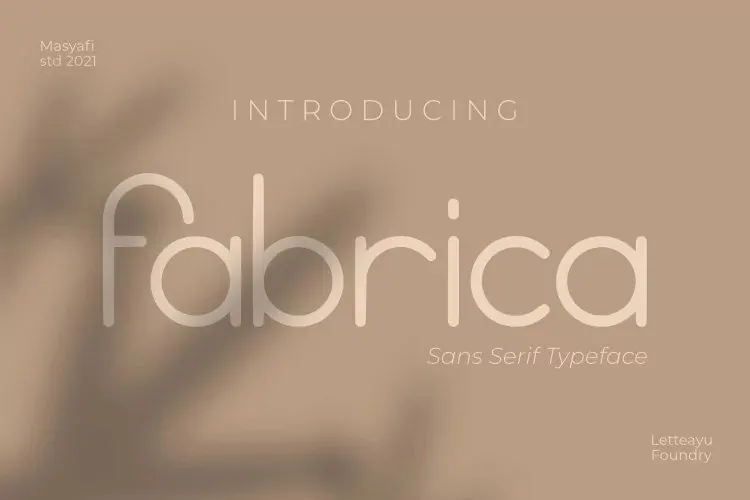 Fabrica Font
