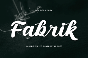 Fabrik Script Font