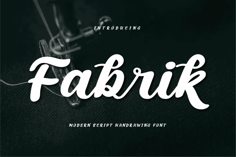 Fabrik Script Font