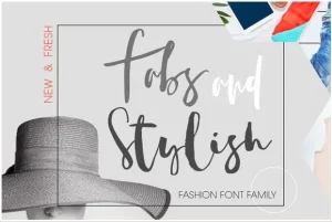 Fabsand Stylish Script Font