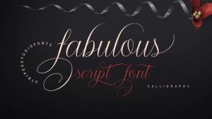 Fabulous Script Font › Fontesk