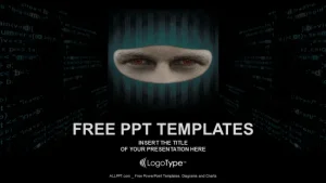 Face Hacker-Computer PowerPoint Templates
